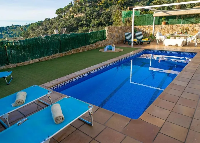 Natura Frente Al Mar Piscina Barbacoa Aire Acondicionado Villa Tossa de Mar